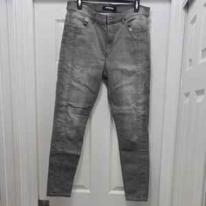 Express Charcoal Denim Pants